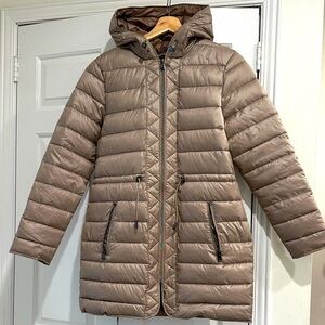 Brand new with tag Kenneth Cole Women's Brown Puffer Coat